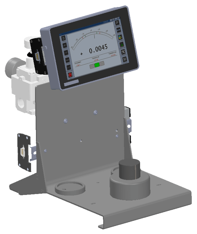 base compact et ergonomique pour la mesure pneumatique uniquement chez PMS BECUS