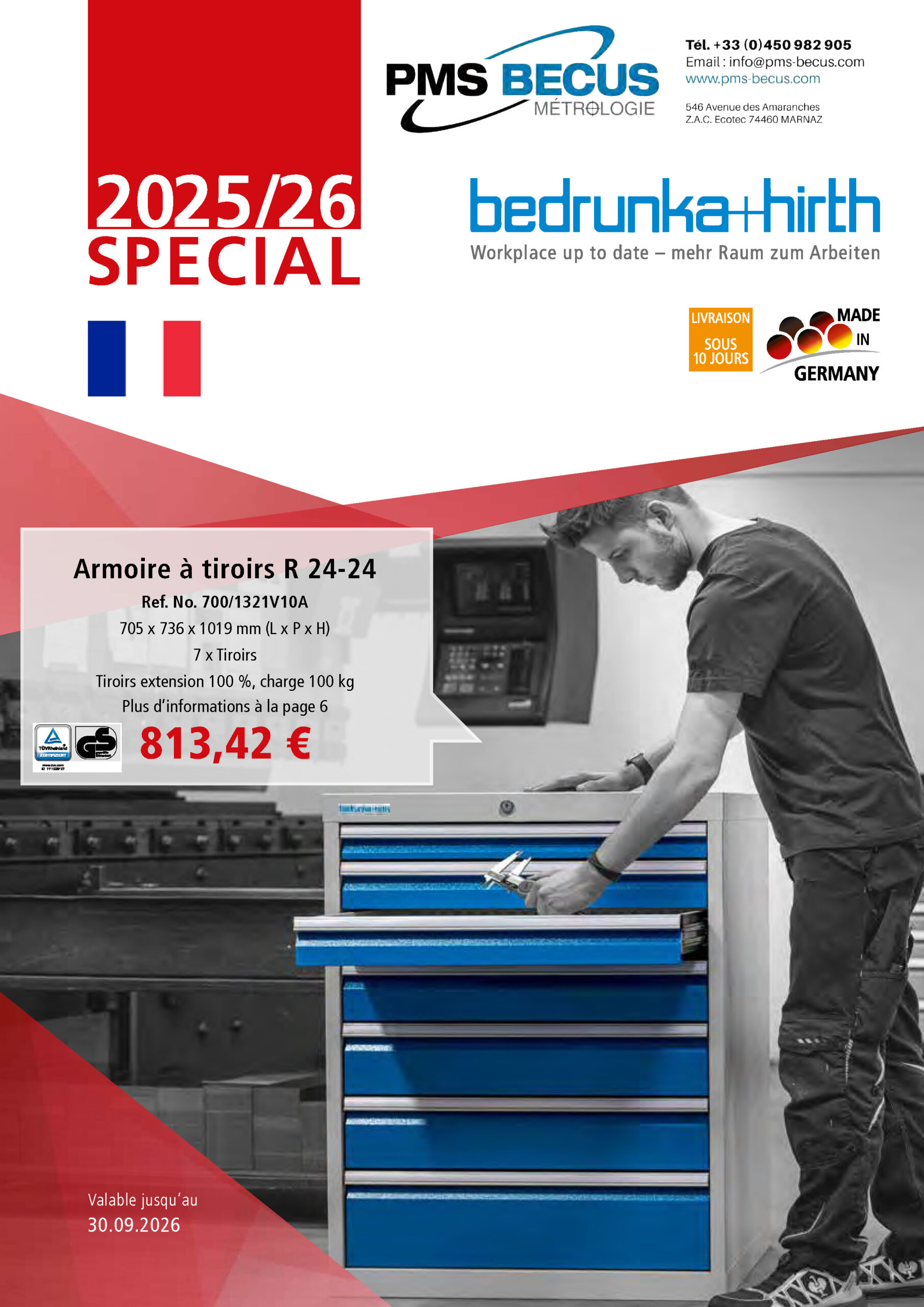 Promotions Bedrunka meuble d'atelier