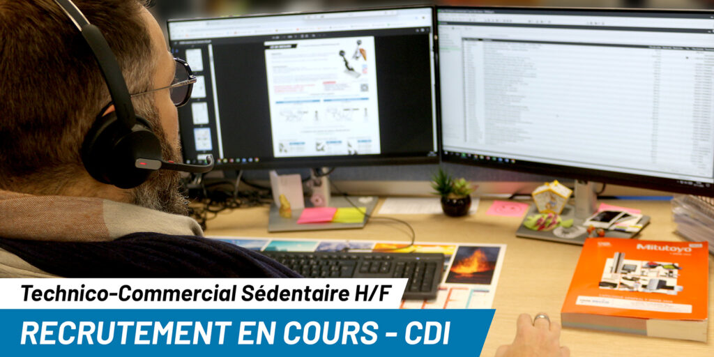 Service commercial de PMS BECUS - Technico-commercial sédentaire