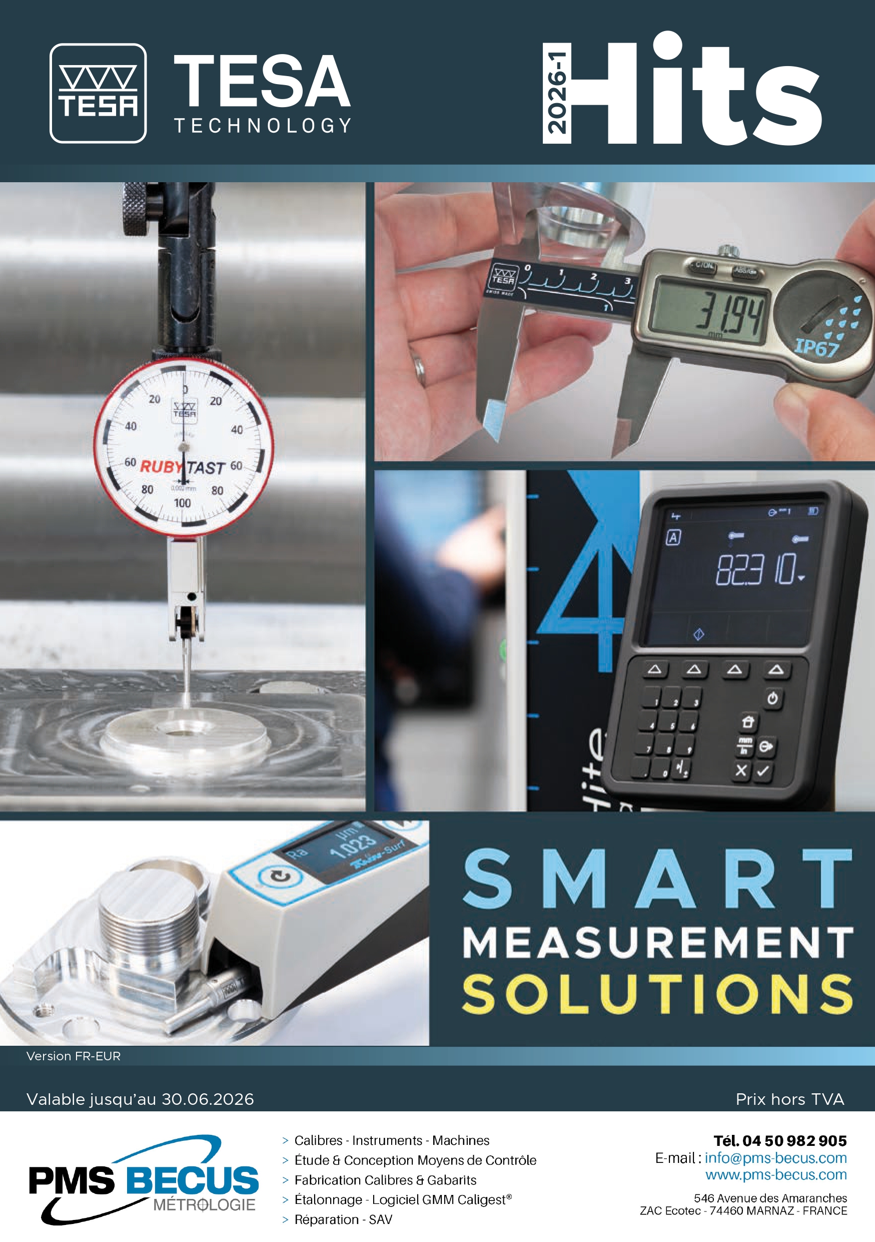 Première page PDF promotion TESA