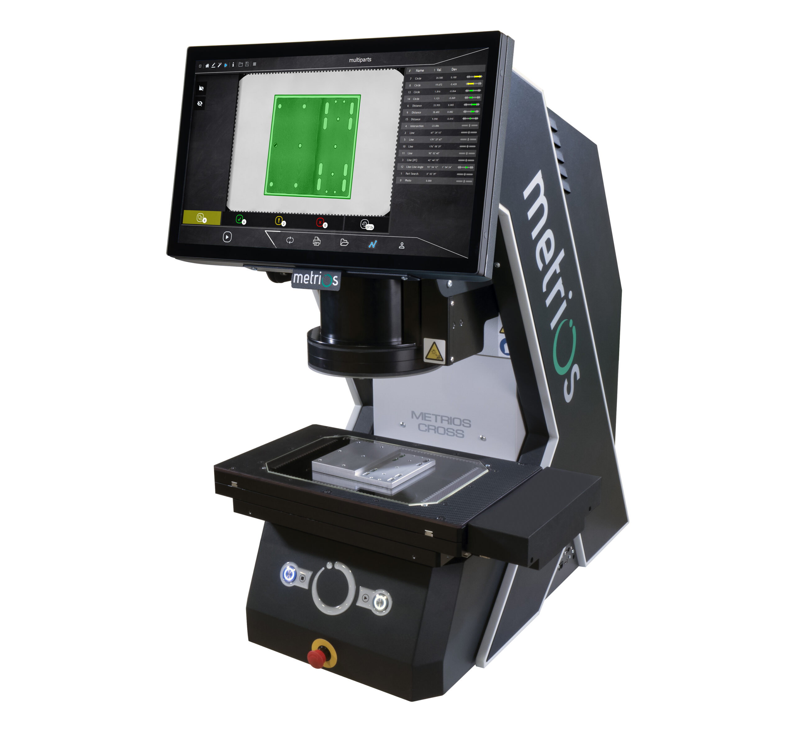 Metrios Cross – Machine de mesure optique