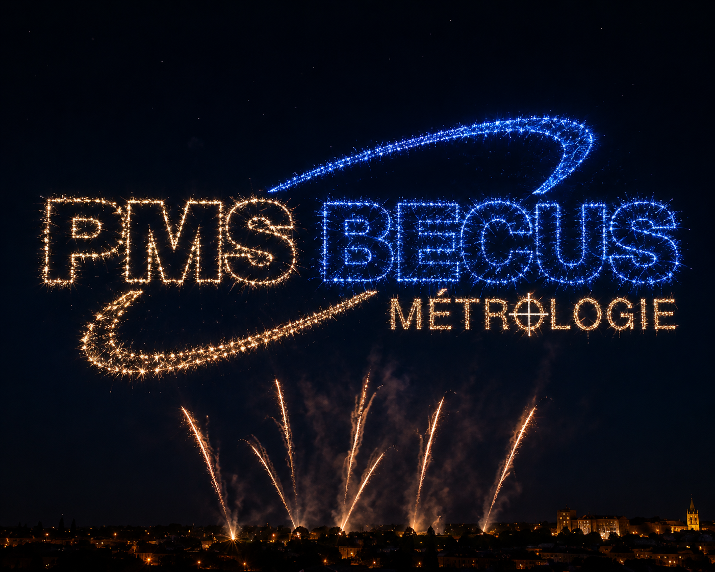 Feu d'artifice PMS